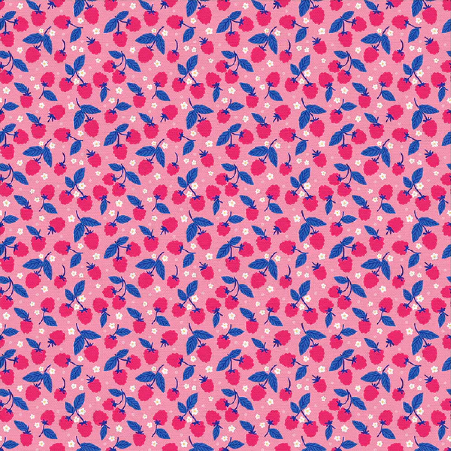 Paintbrush Studio Fabrics Berries & Blossoms - Raspberry Patch Pink