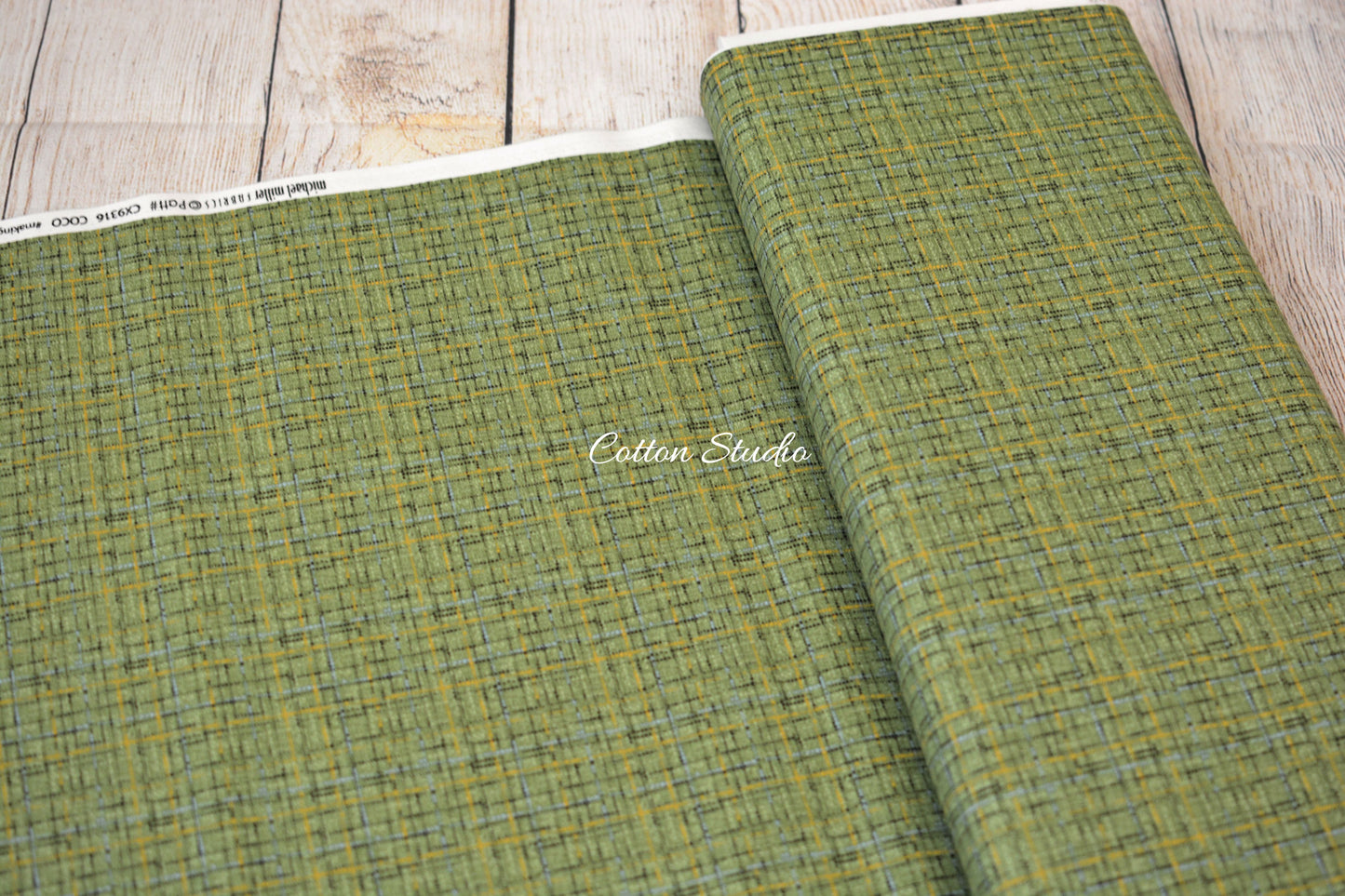 COCO Basil Michael Miller Fabrics Blend Texture CX9316-BASI-D