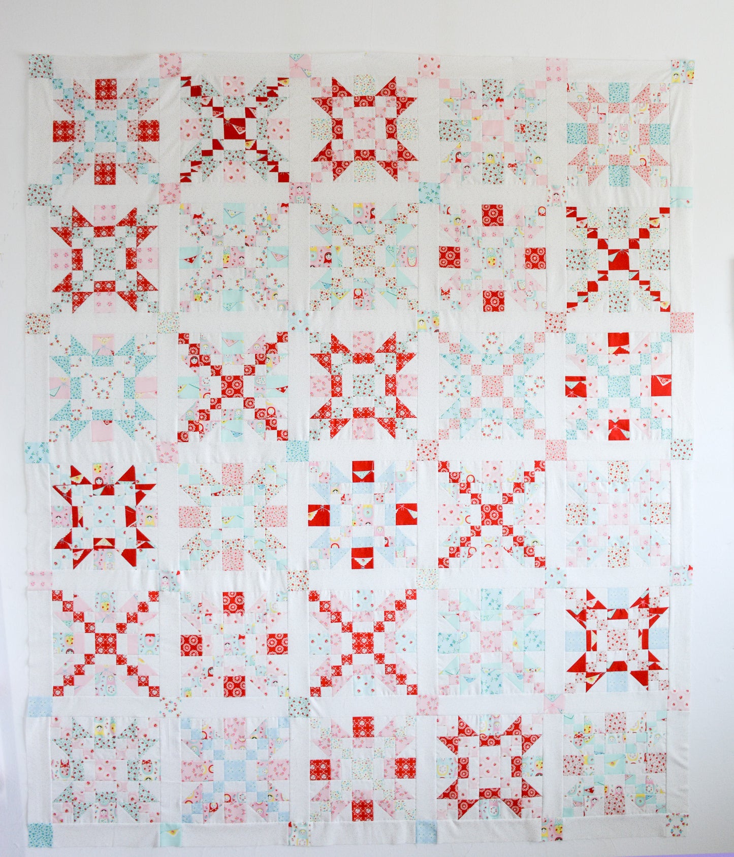 Handmade Doily Quilt Pattern by Poppie Cotton