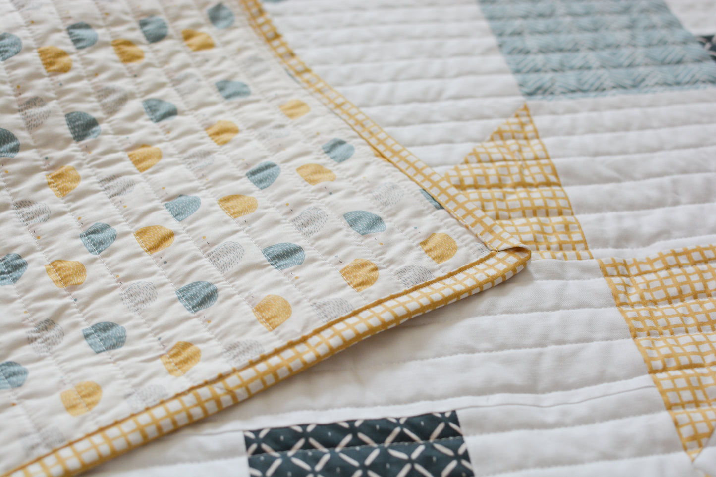 Super Star Quilt Kit Throw Size 60" x 60" - Sweet Little Friends Boy