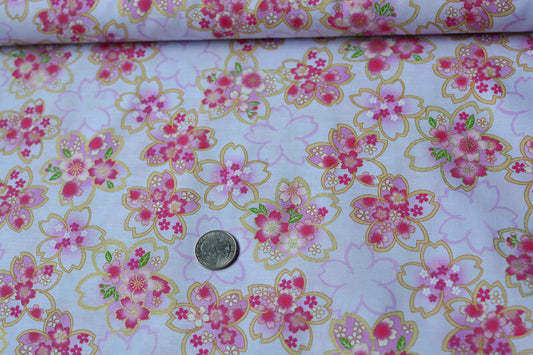 Sakura Light Lavender Metallic Gold