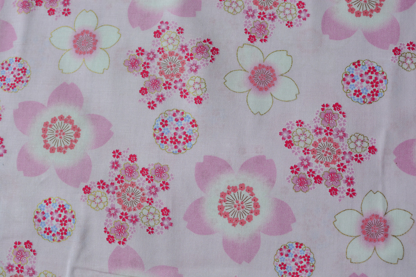 Sakura Pink Metallic Gold