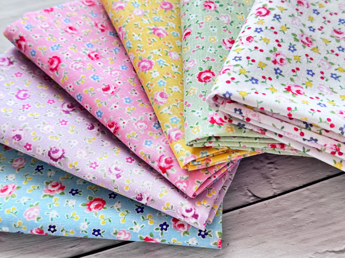 Happy Message 30's Set Japanese Fabrics