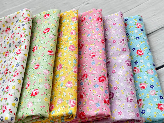 Happy Message 30's Set Japanese Fabrics