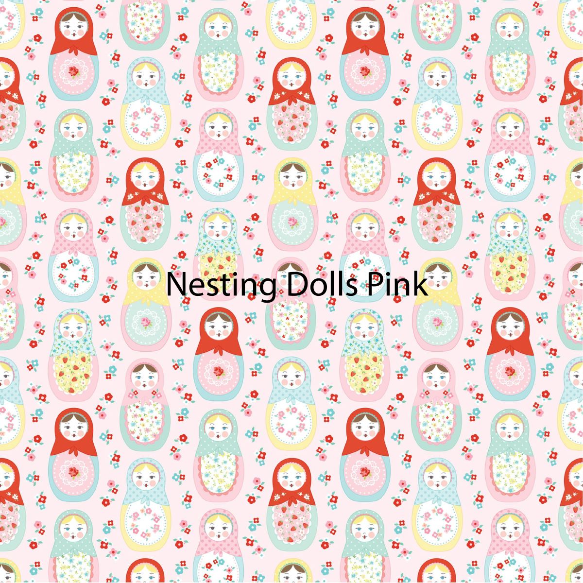 Handmade Doily Quilt Kit - Twin Size Market Day Poppie Cotton