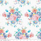 Remnant Riley Blake Always in Season Large Floral White American Jane Quilting Fabric