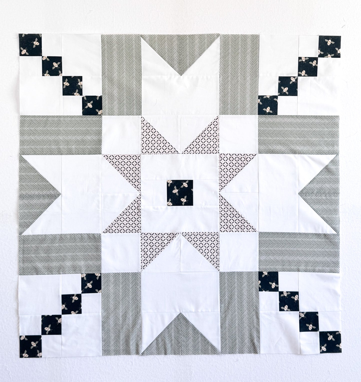 Super Star Baby Boy Quilt Kit - Sage 36" x 36"