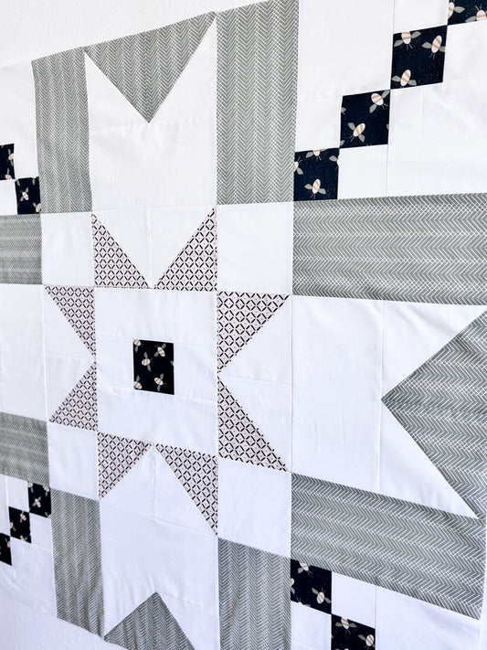 Super Star Baby Boy Quilt Kit - Sage 36" x 36"