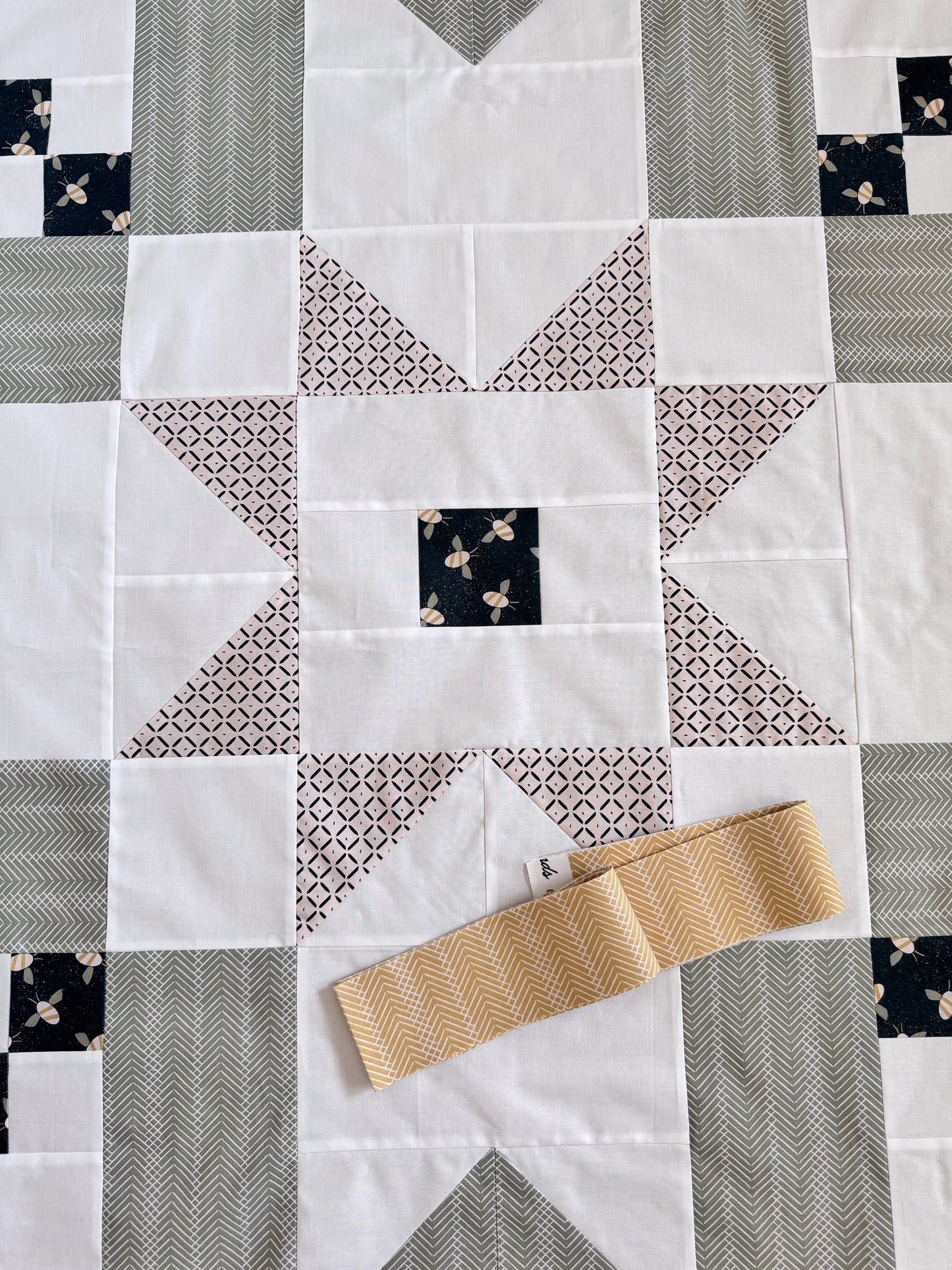 Super Star Baby Boy Quilt Kit - Sage 36" x 36"