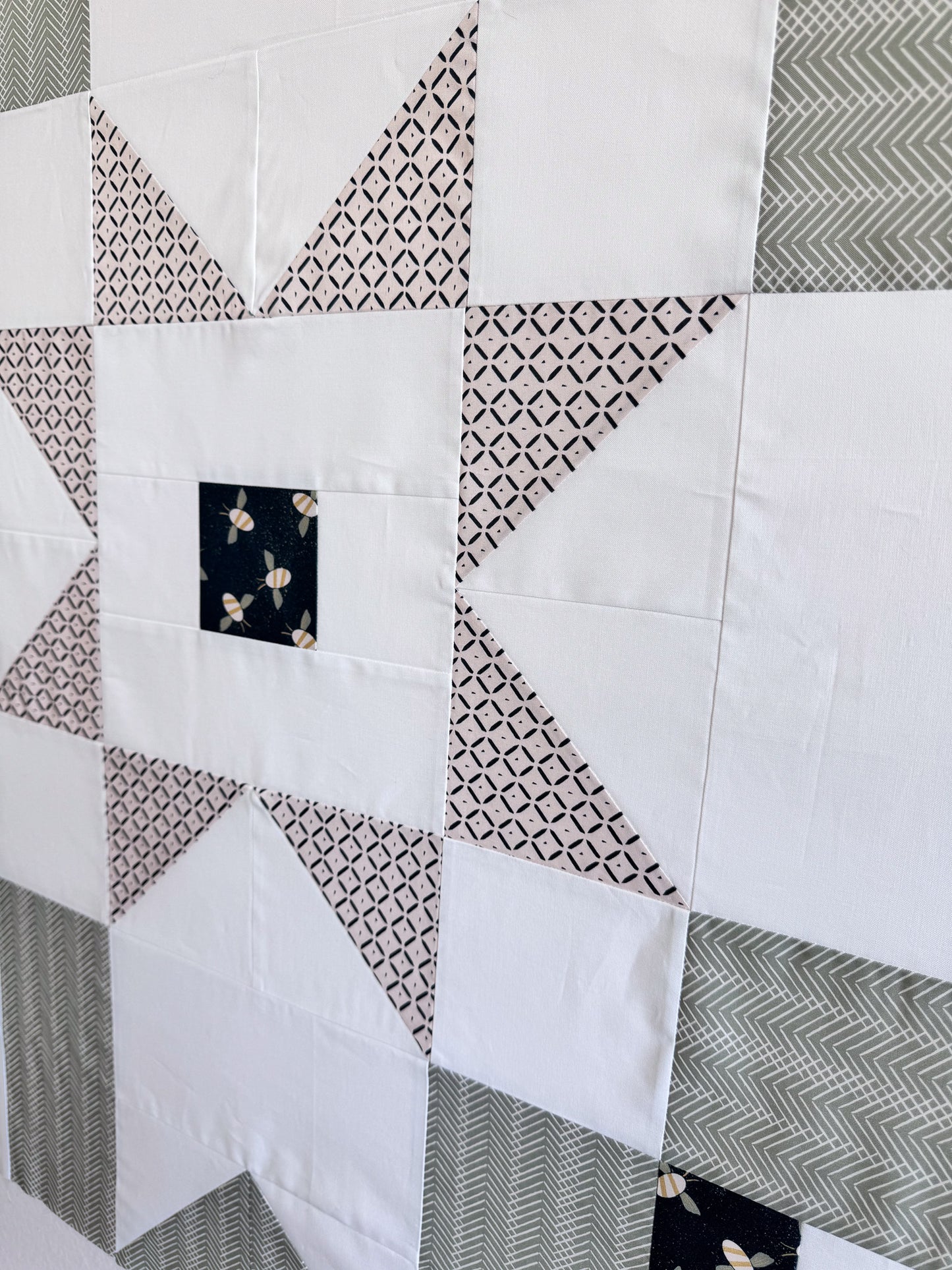 Super Star Baby Boy Quilt Kit - Sage 36" x 36"