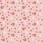 Poppie Cotton Fabric Farmhouse Fancy Spring Chicken Pink