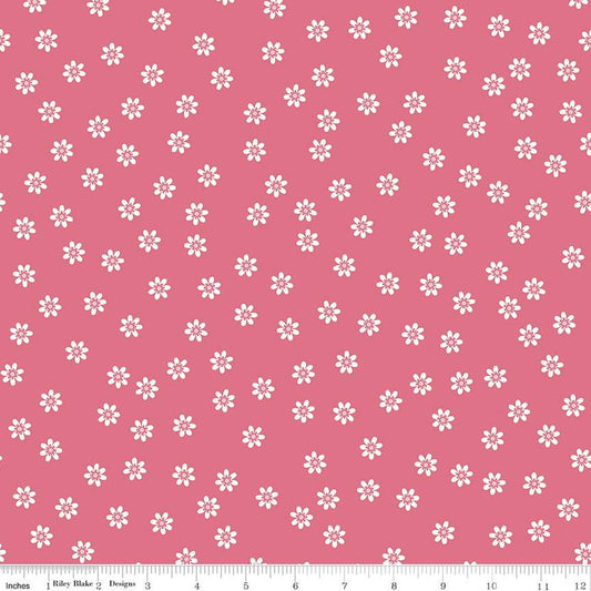Riley Blake Bee Vintage Lula Tea Rose Floral Fabric
