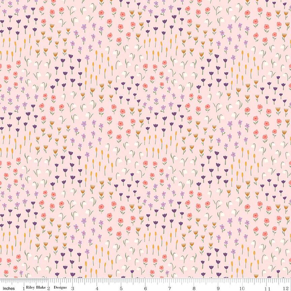 Let It Bloom Meadow Pink C14283-Pink Riley Blake Designs