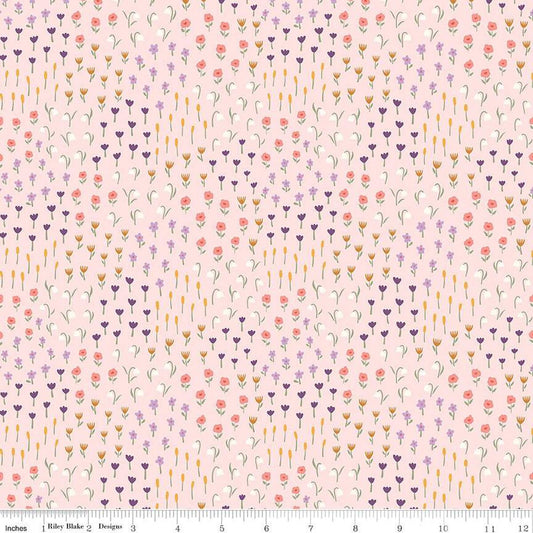 Let It Bloom Meadow Pink C14283-Pink Riley Blake Designs