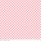 Riley Blake Whimsical Woodland Diagonal Gingham Pink Quilting Fabric