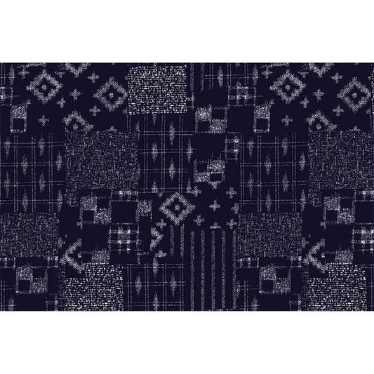 Traditional Patchwork Prints Indigo Japanese Fabric