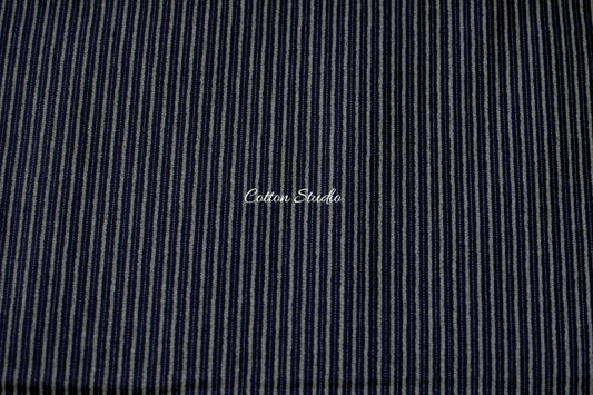 Traditional Stripes Indigo Japanese Fabric