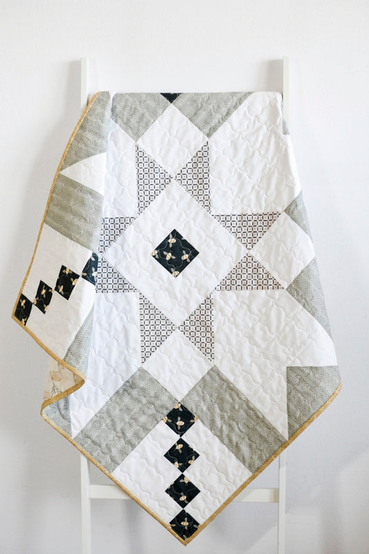 Super Star Baby Boy Quilt Kit - Sage 36" x 36"