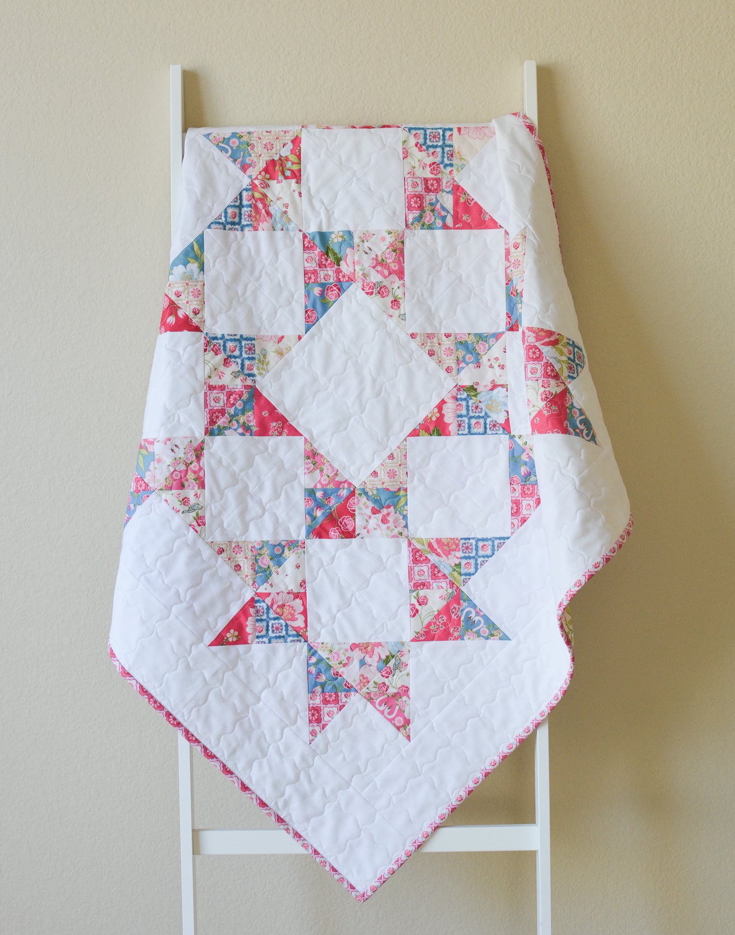 Precut Baby Quilt Kit Cotton Candy - Stolen Moments