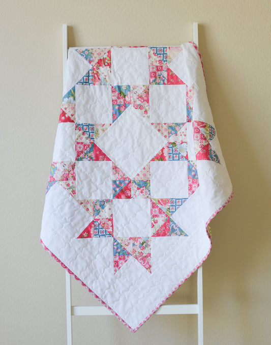 Precut Baby Quilt Kit Cotton Candy - Stolen Moments