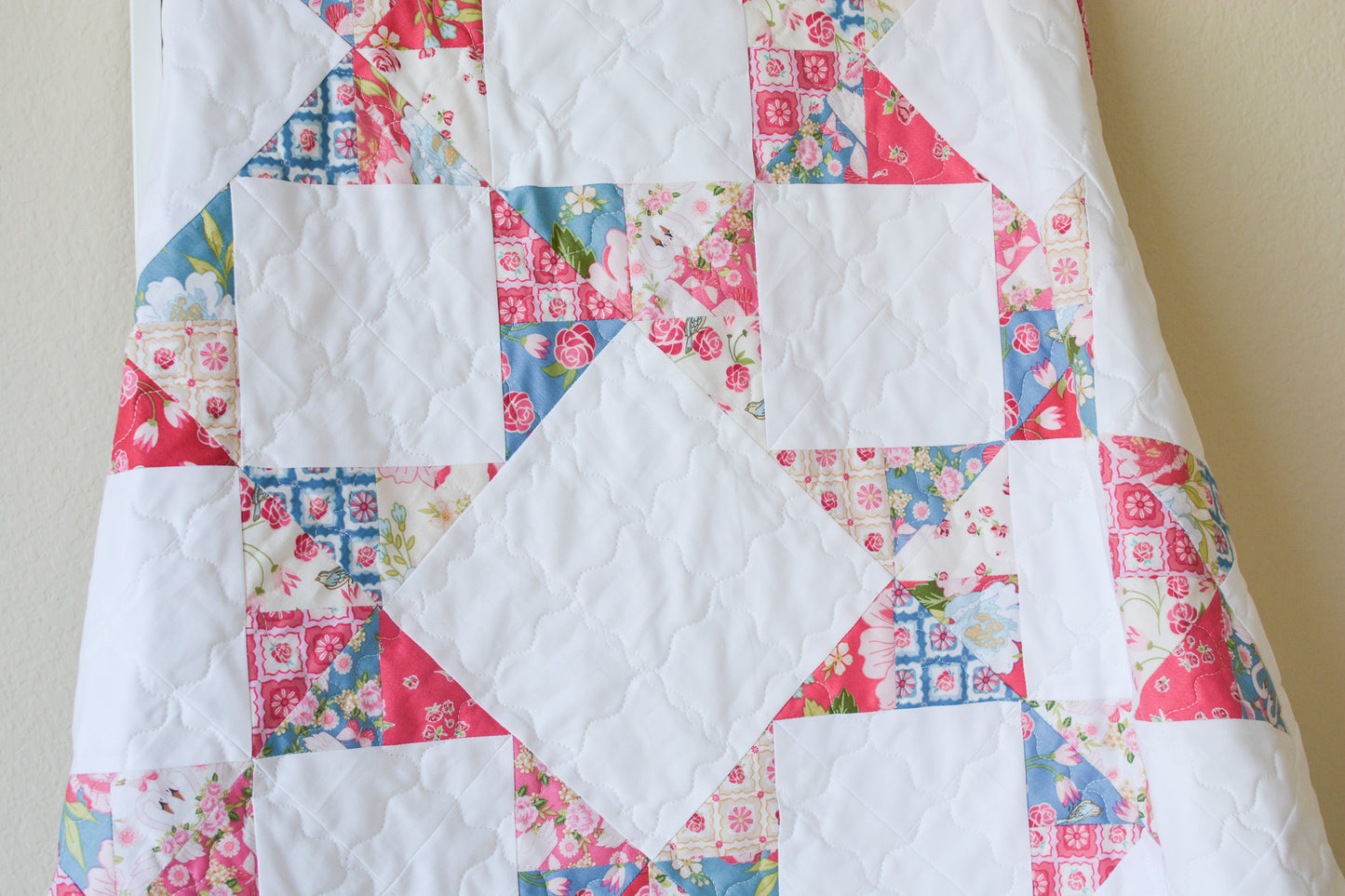 Precut Baby Quilt Kit Cotton Candy - Stolen Moments