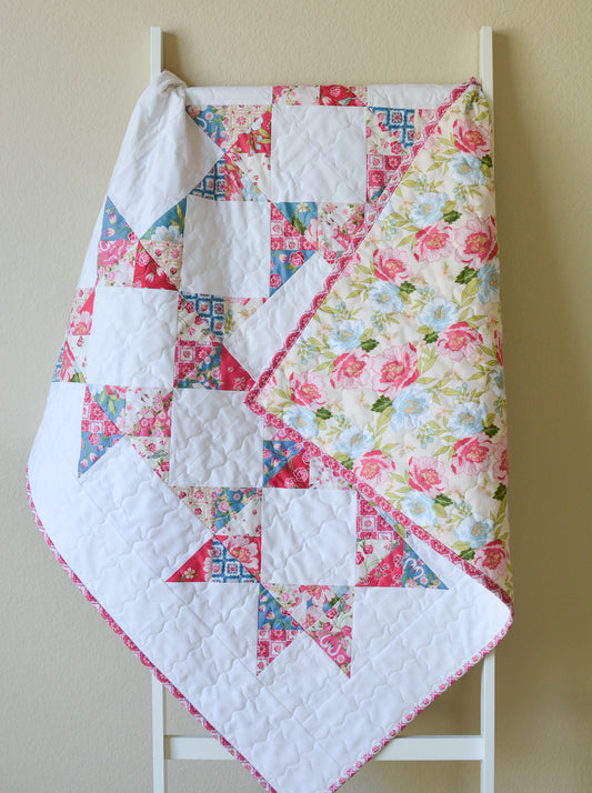 Precut Baby Quilt Kit Cotton Candy - Stolen Moments