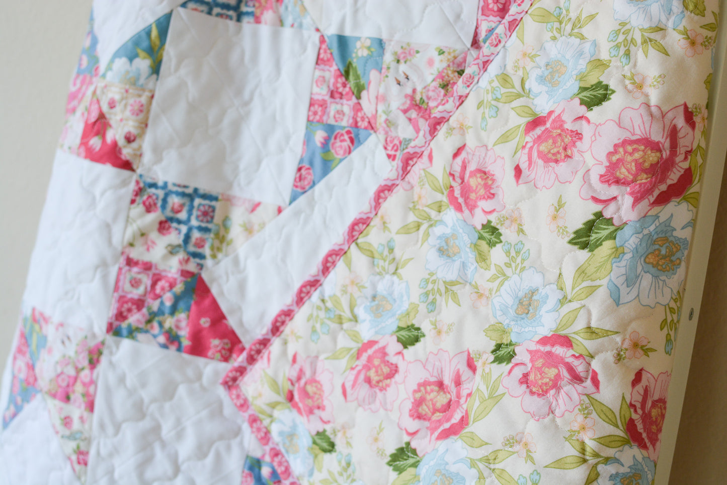 Precut Baby Quilt Kit Cotton Candy - Stolen Moments