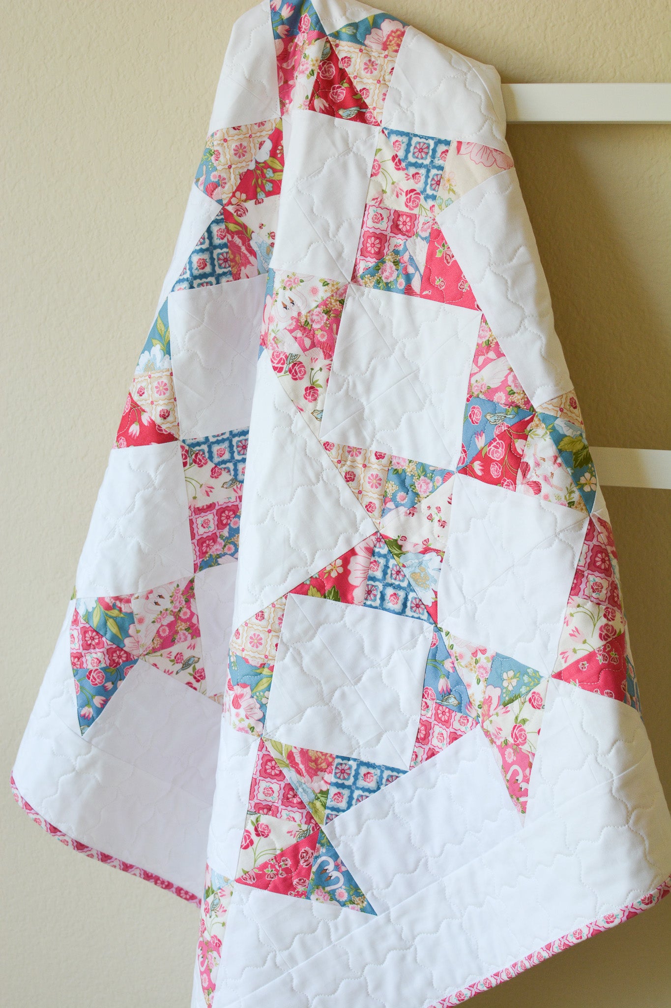 Precut Baby Quilt Kit Cotton Candy - Stolen Moments