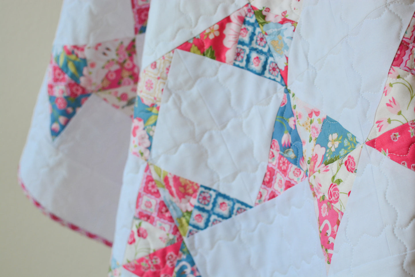 Precut Baby Quilt Kit Cotton Candy - Stolen Moments