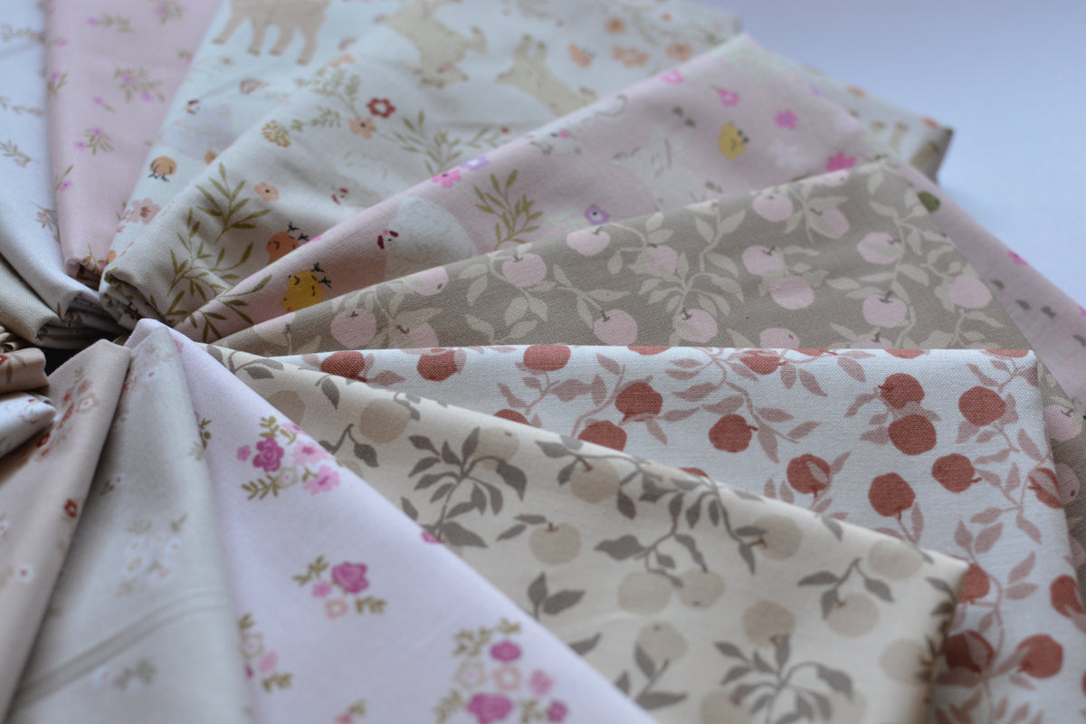 Poppie Cotton Primrose and Parsley Fat Quarter Bundle Set