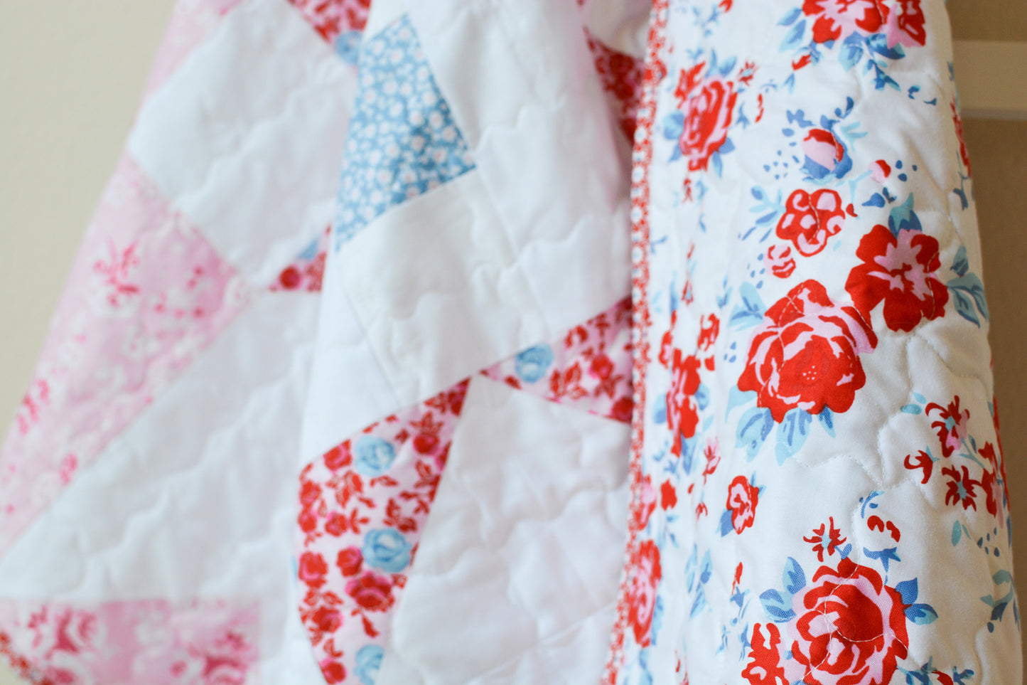 Super Star Baby Girl Quilt Kit 36" x 36" - Elise