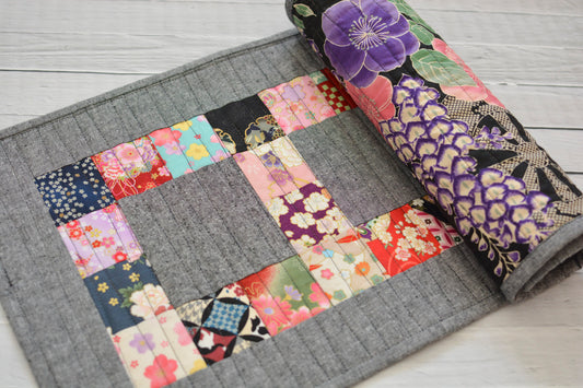 Table Runner Quilt Kit with Japanese Fabrics