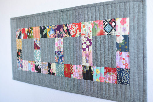 Table Runner Quilt Kit with Japanese Fabrics