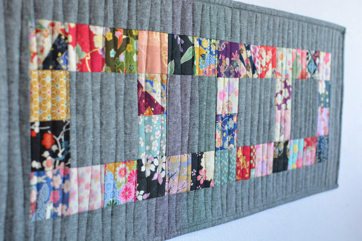 Table Runner Quilt Kit with Japanese Fabrics