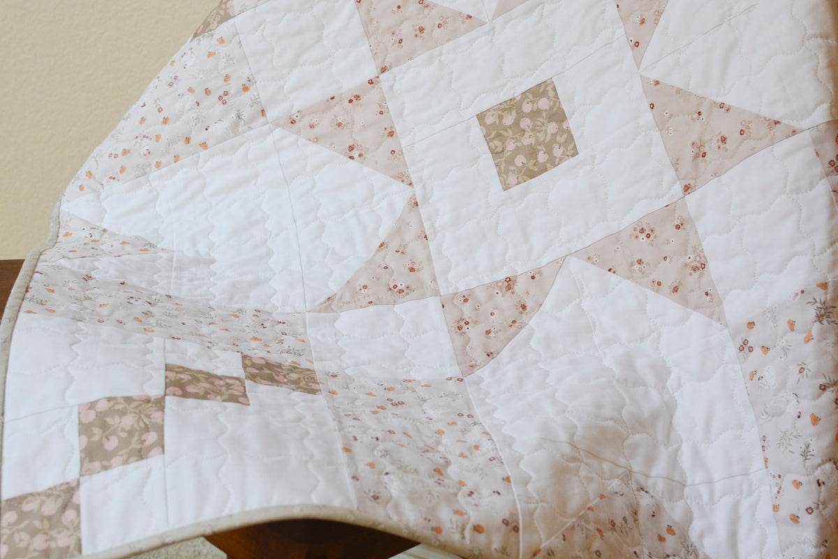 Super Star Baby Girl Quilt Kit 36" x 36" - Primrose and Parsley
