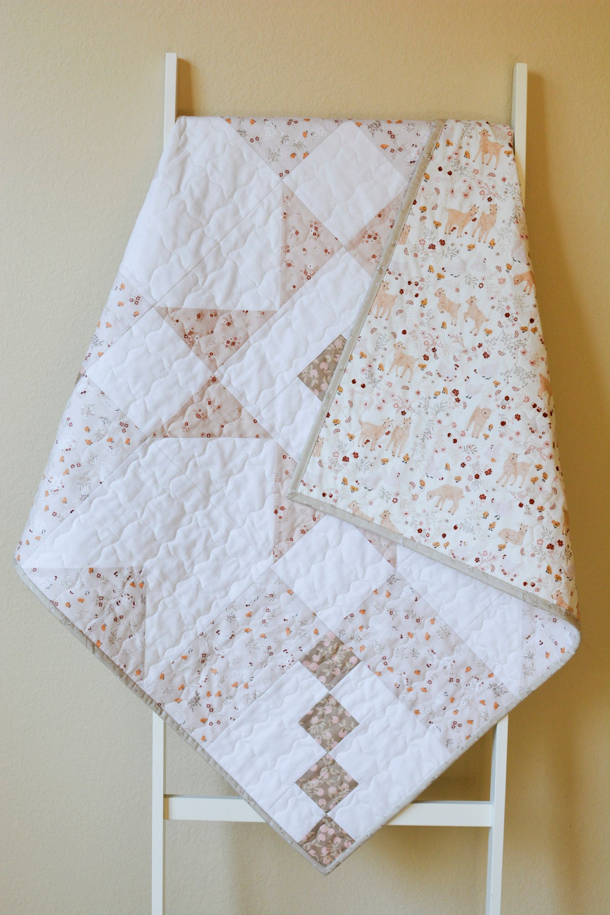 Super Star Baby Girl Quilt Kit 36" x 36" - Primrose and Parsley