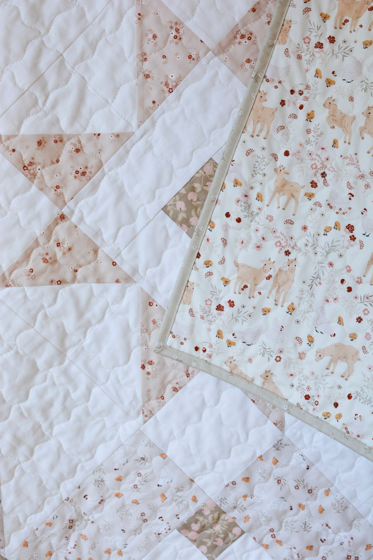 Super Star Baby Girl Quilt Kit 36" x 36" - Primrose and Parsley
