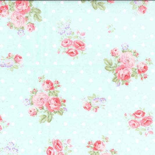 Fabric Traditions Savannah Bed & Breakfast Rose Floral Fabric
