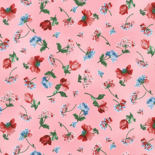 Robert Kaufman Fabric Flowerhouse Softly FLH-21701-96 BLUSH