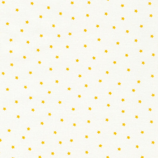 Robert Kaufman Fabric Flowerhouse Hints of Prints Yellow Stars