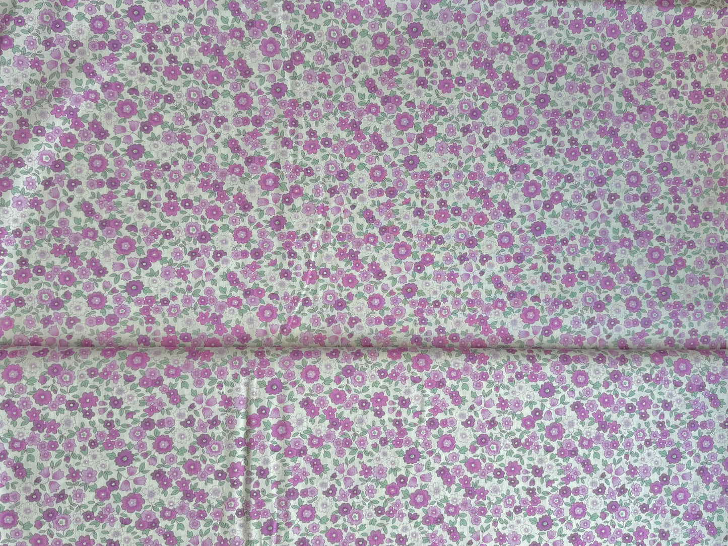 Sevenberry Flower Garden Broadcloth Japanese Fabric Lavender