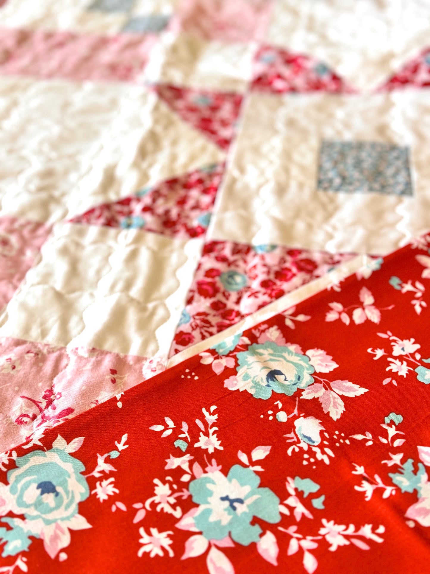 Super Star Baby Girl Quilt Kit 36" x 36" - Elise