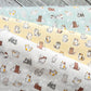 Kawaii Cats Blue Japanese Fabric
