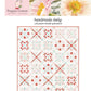 Handmade Doily Quilt Kit - Twin Size Market Day Poppie Cotton