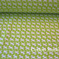 Baby Goat Lime Green Oxford Cotton Fabric by Cosmo