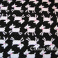 Baby Goat Black Oxford Cotton Fabric by Cosmo