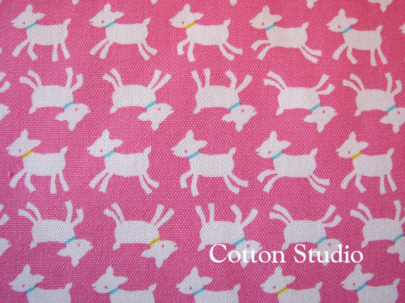 Baby Goat Pink Oxford Cotton Fabric by Cosmo