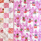 Checkerboard Pre-Cut Baby Girl Quilt Kit