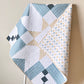 Super Star Quilt Kit Lap Size 48" x 48" - Sweet Little Friends Boy