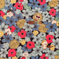 Cotton Kobayashi Cats & Flowers Japanese Broadcloth Fabric